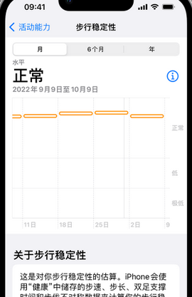 鹤壁iPhone手机维修如何在iPhone开启'步行稳定性通知'