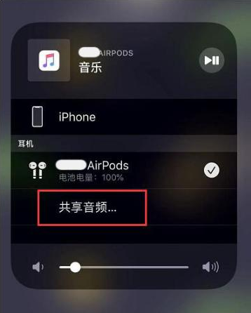 鹤壁苹果14音频维修点分享iPhone14音频共享设置方法 