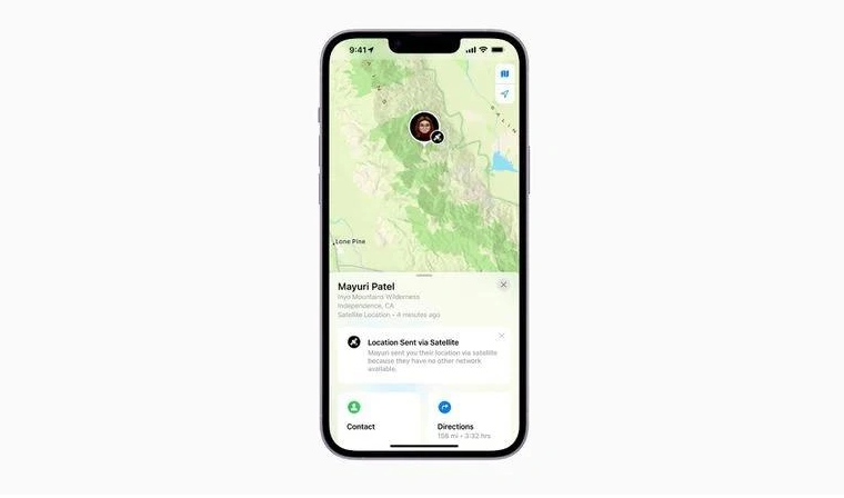 鹤壁苹果14维修分享iPhone14系列中 FindMy功能通过卫星分享位置方法教程 