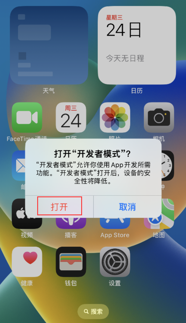 鹤壁苹果手机维修分享如何打开开发者模式 