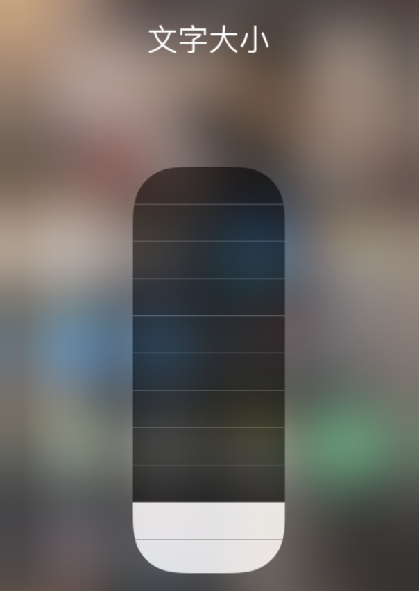 鹤壁苹果手机维修分享小技巧：在 iPhone 控制中心快速调节字体大小 