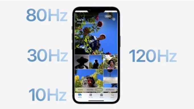 鹤壁苹果14维修分享iPhone 14有高刷吗 